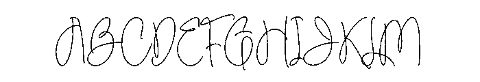 Velvet Horizon Font UPPERCASE