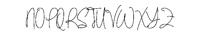 Velvet Horizon Font UPPERCASE