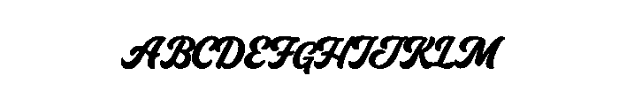 Velvety Vintage Font UPPERCASE