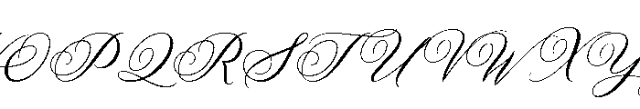 Velysha Grace Regular Font UPPERCASE