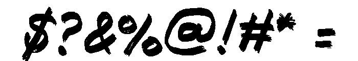 Velzaro Font OTHER CHARS
