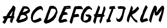 Velzaro Font UPPERCASE
