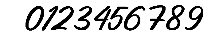 Venadria Signature Regular Font OTHER CHARS