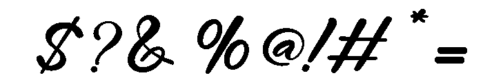 Venadria Signature Regular Font OTHER CHARS