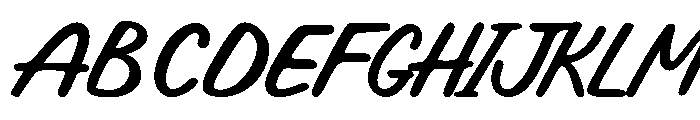 Venadria Signature Regular Font UPPERCASE