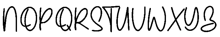 Venadria Font UPPERCASE
