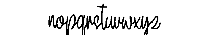 Venadria Font LOWERCASE