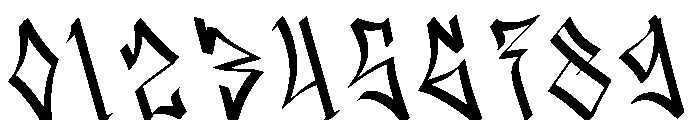 Vendalyx Font OTHER CHARS