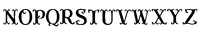 Venetian_Masquerade Font UPPERCASE