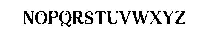 Venetian_Masquerade Font LOWERCASE