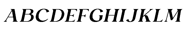 Veneza Italic Font UPPERCASE