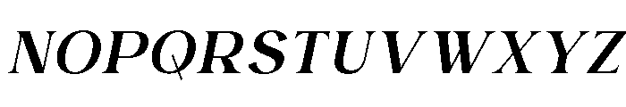 Veneza Italic Font UPPERCASE