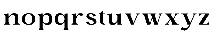 Veneza Regular Font LOWERCASE