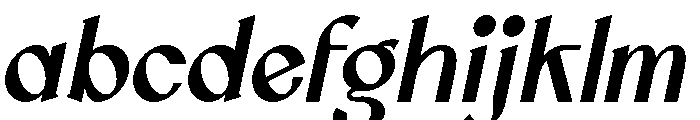 Vengance Italic FONT