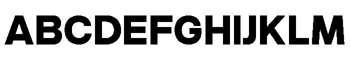 Ventaro Black Font UPPERCASE