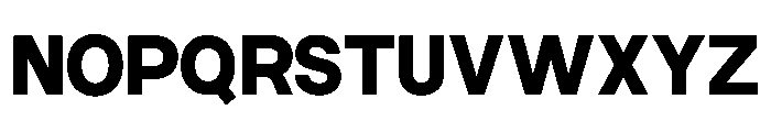 Ventaro Black Font UPPERCASE