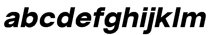 Ventaro Extra Bold Italic FONT
