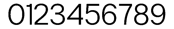 Ventaro Light Font OTHER CHARS
