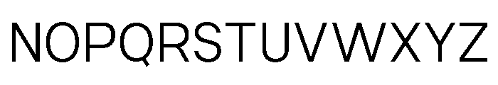 Ventaro Light Font UPPERCASE