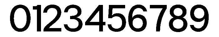 Ventaro Medium Font OTHER CHARS