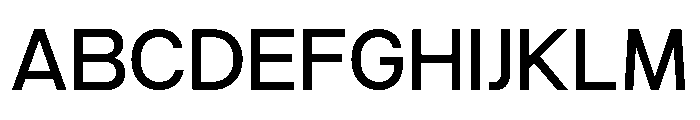 Ventaro Medium Font UPPERCASE
