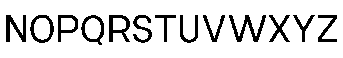 Ventaro Regular Font UPPERCASE