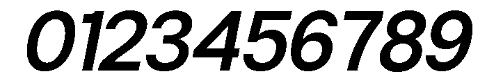 Ventaro Semi Bold Italic Font OTHER CHARS