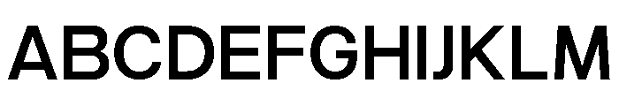 Ventaro Semi Bold Font UPPERCASE