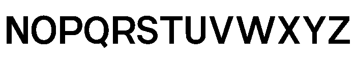 Ventaro Semi Bold Font UPPERCASE