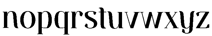Ventura Regular Font LOWERCASE