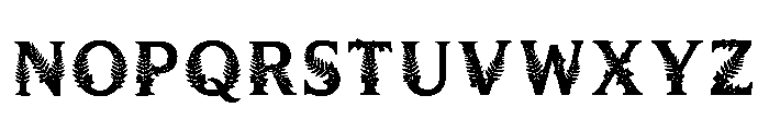 Venus_flytrap Regular Font UPPERCASE