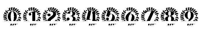 Verdelune Split Monogram Font OTHER CHARS