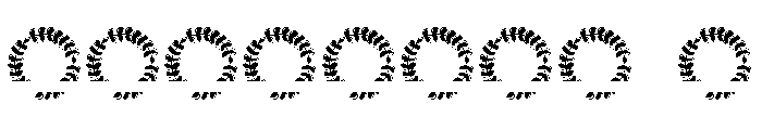 Verdelune Split Monogram Font OTHER CHARS