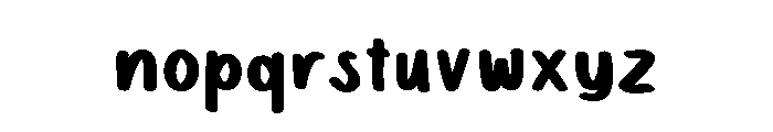 Verdera-Bold Font LOWERCASE