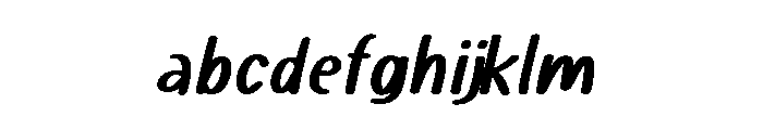 Verdera-Italic FONT