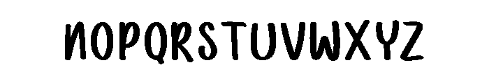 Verdera-Regular Font UPPERCASE