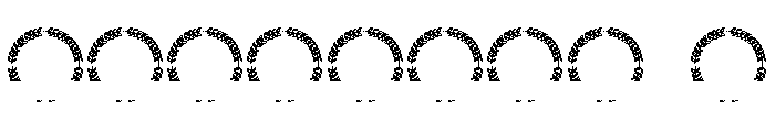 Verdiva Split Monogram Font OTHER CHARS