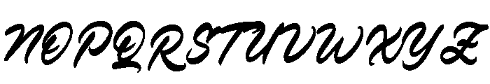Verdons Wild Regular Font UPPERCASE