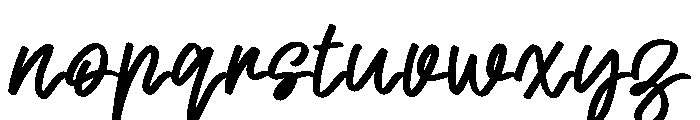 Verel Font LOWERCASE