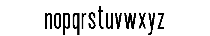 Vermolan Regular Font LOWERCASE