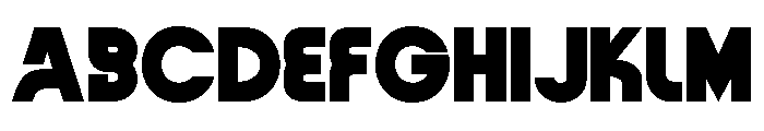 Vernosa Variable Black Font UPPERCASE