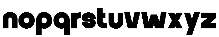 Vernosa Variable Black Font LOWERCASE