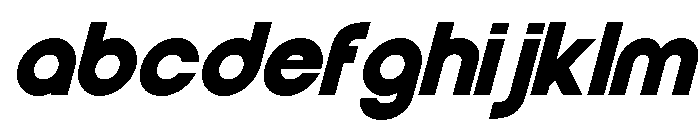 Vernosa Variable Bold Oblique FONT