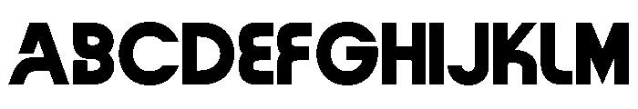 Vernosa Variable Bold Font UPPERCASE