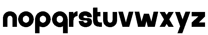 Vernosa Variable Bold Font LOWERCASE