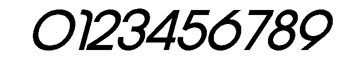 Vernosa Variable ExtLt Obliq Font OTHER CHARS