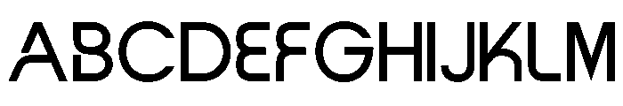 Vernosa Variable Extra Light Font UPPERCASE