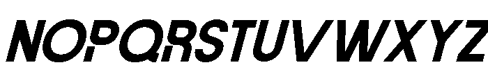 Vernosa Variable Medium Oblique Font UPPERCASE