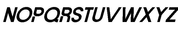 Vernosa Variable Oblique Font UPPERCASE