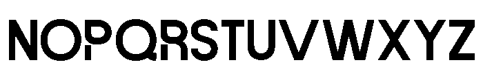 Vernosa Variable Regular Font UPPERCASE